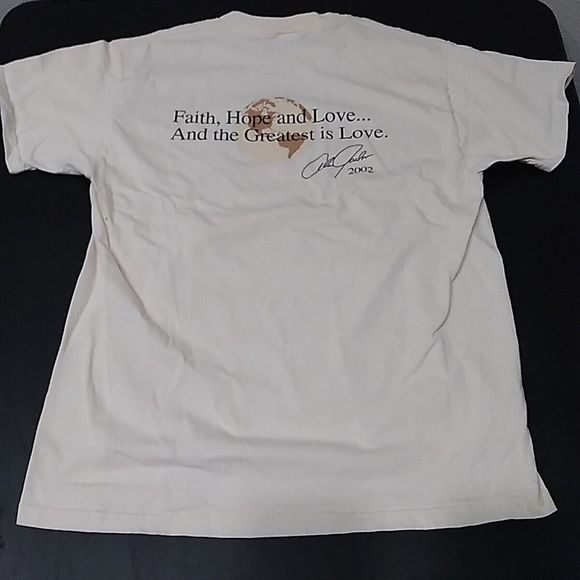 Vintage Alan Jackson 2002 Faith Hope And Love T Shirt Size L Country Music - Picture 3 of 12